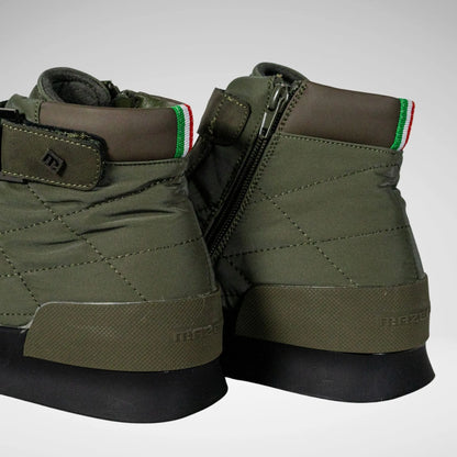 MAZERATA MCB7124 VALENTINO 13 FAUX NUBUCK OLIVE