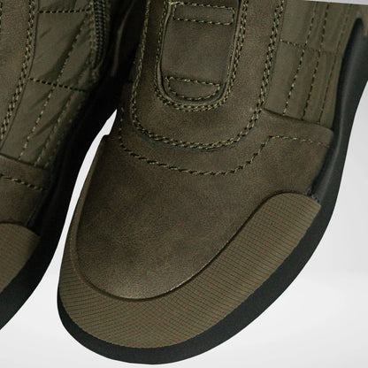 MAZERATA MCB7124 VALENTINO 13 FAUX NUBUCK OLIVE