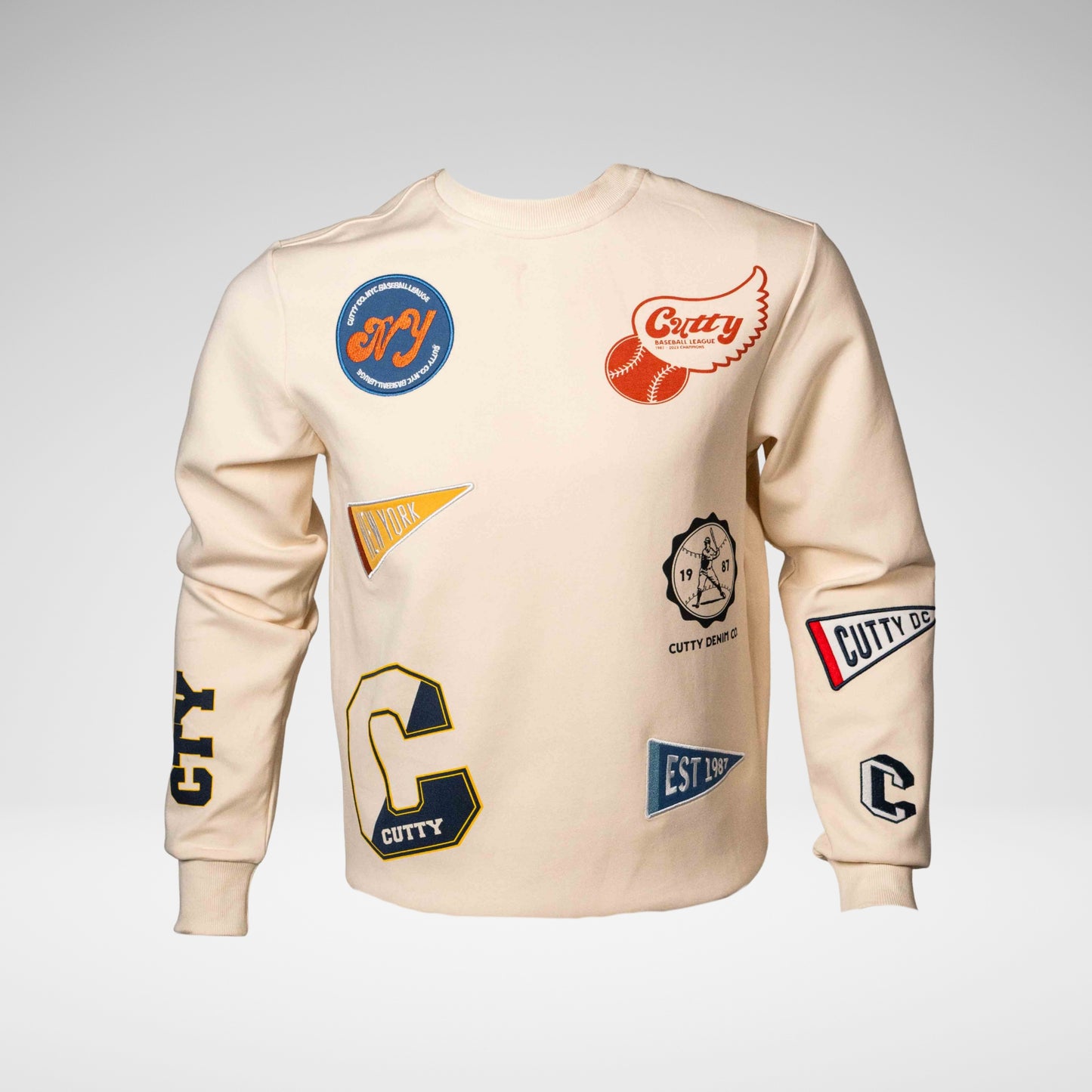 CUTTY - BEAM SWEATER - MTT2543 - CREAM