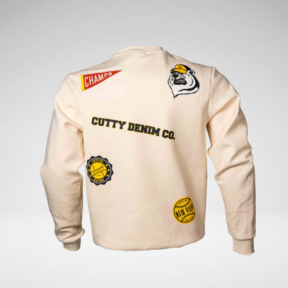 CUTTY - BEAM SWEATER - MTT2543 - CREAM