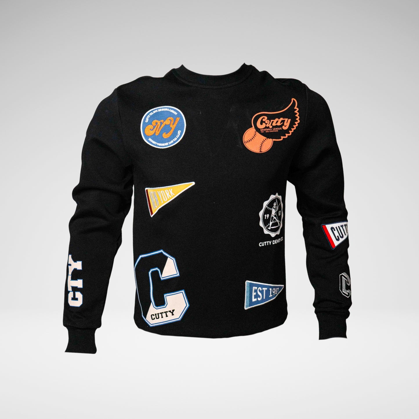 CUTTY - BEAM SWEATER - MTT2543 - BLACK