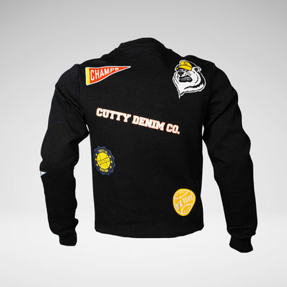 CUTTY - BEAM SWEATER - MTT2543 - BLACK