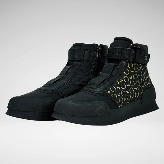 Mazerata Valentino 31 Print Shoe | Black