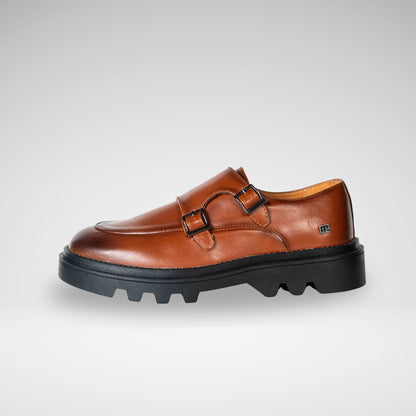 MAZERATA - VINCHEY30 FAUX LEATHER DOUBLE STRAP - MC6843 - TAN