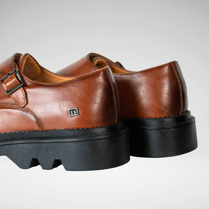 MAZERATA - VINCHEY30 FAUX LEATHER DOUBLE STRAP - MC6843 - TAN