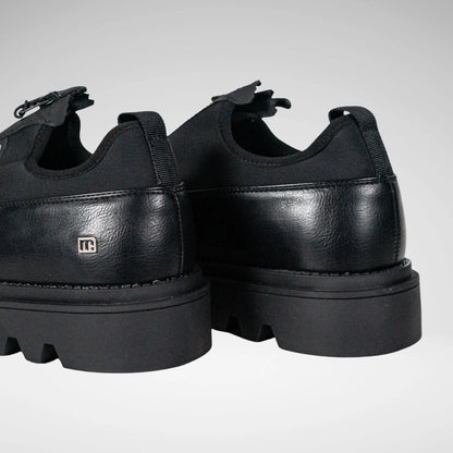 MAZERATA MC6736 VINCHY 3 FAUX NUBUCK LYCRA BLACK