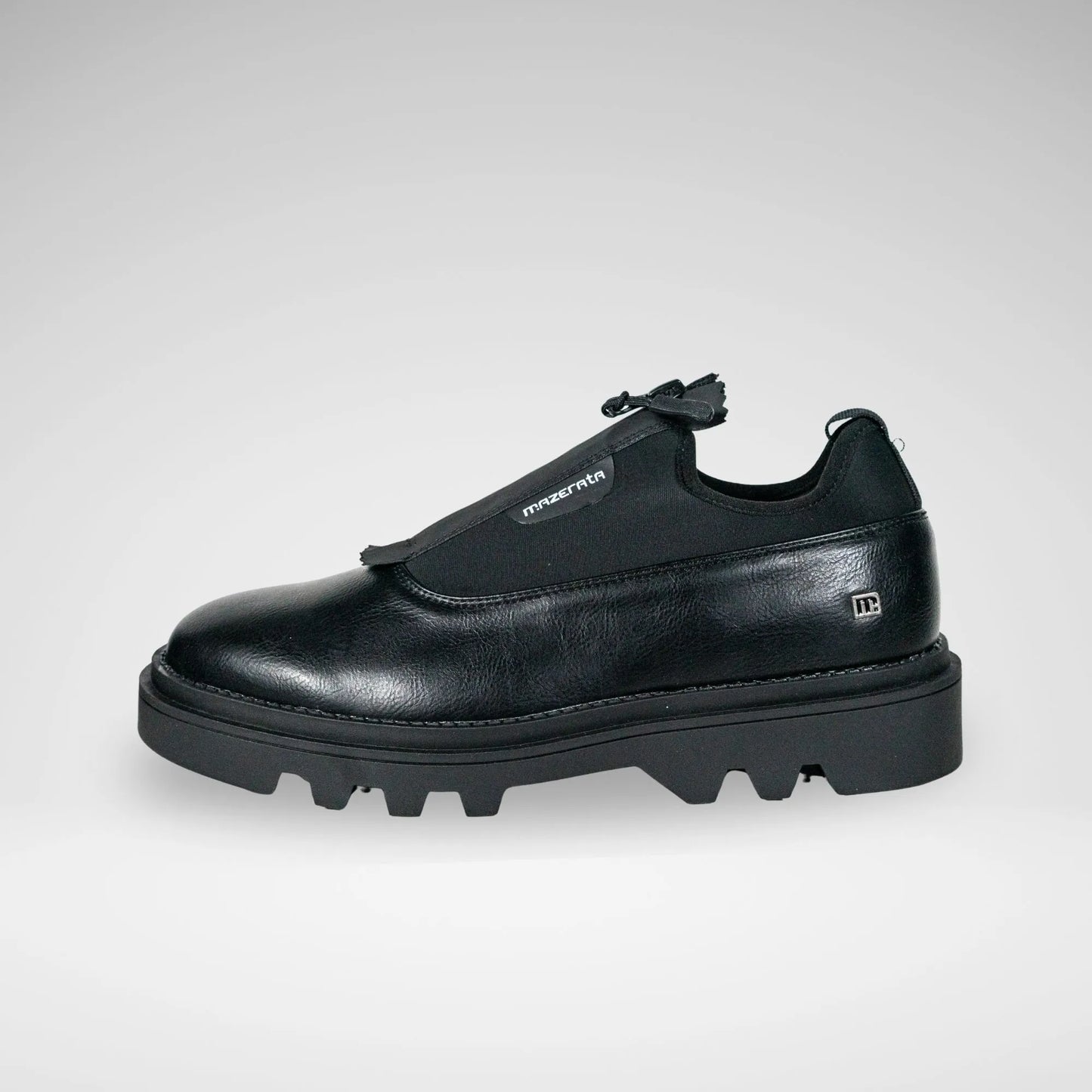 MAZERATA MC6736 VINCHY 3 FAUX NUBUCK LYCRA BLACK