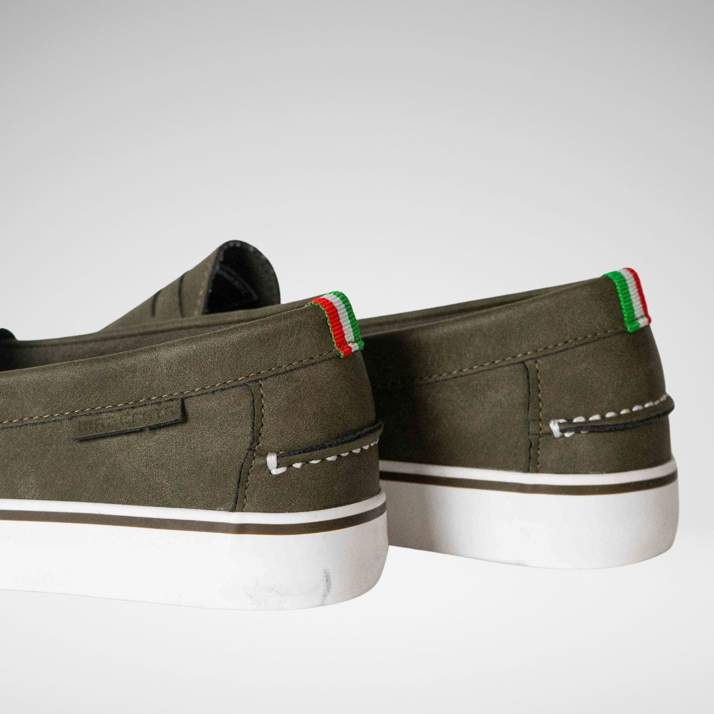 MAZERATA - VINNY1NUB FAUX SNEAKER - MC6824 - OLIVE