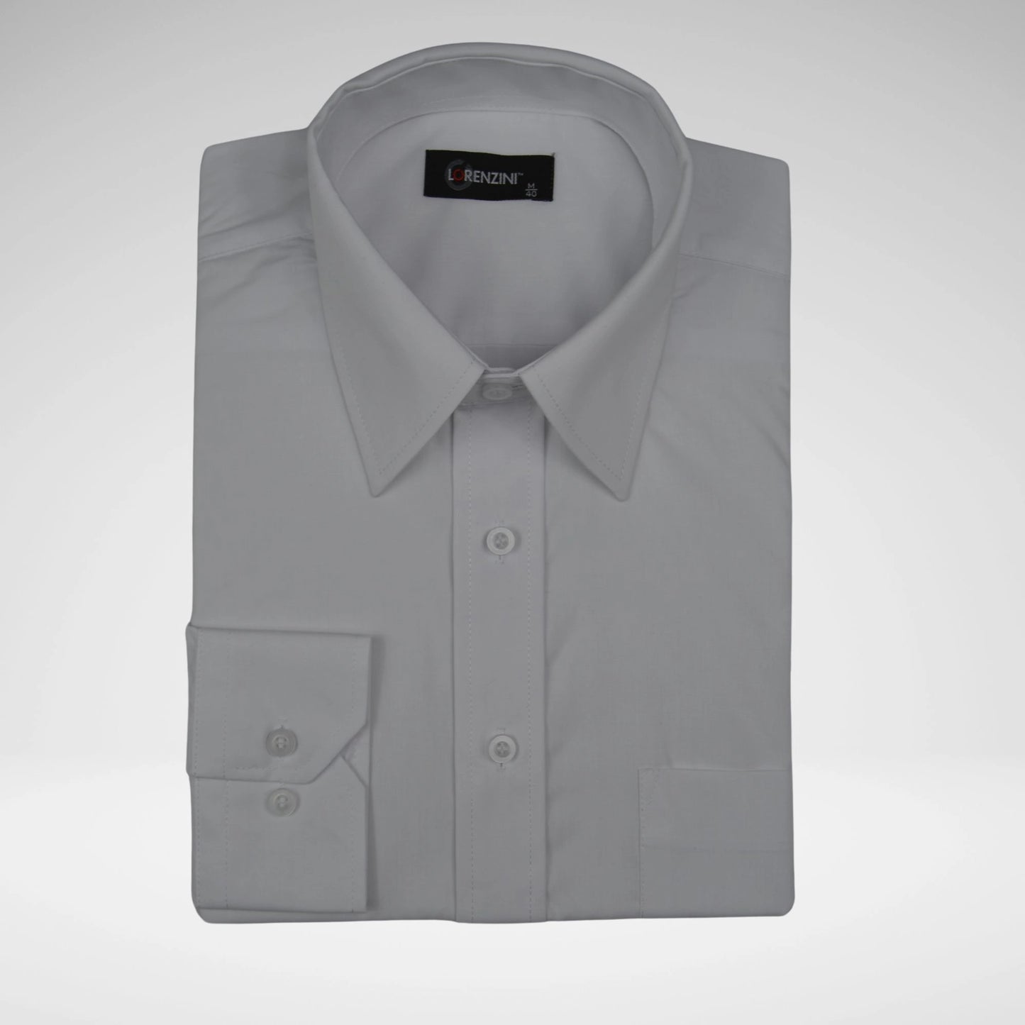 Lorenzini Men's Lounge Shirt | White