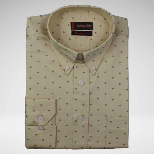 Aero Long Sleeve BD Shirt | Beige