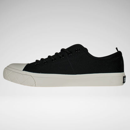 Soviet Cameron Canvas Sneaker | Black/Off White
