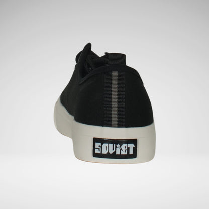 Soviet Cameron Canvas Sneaker | Black/Off White