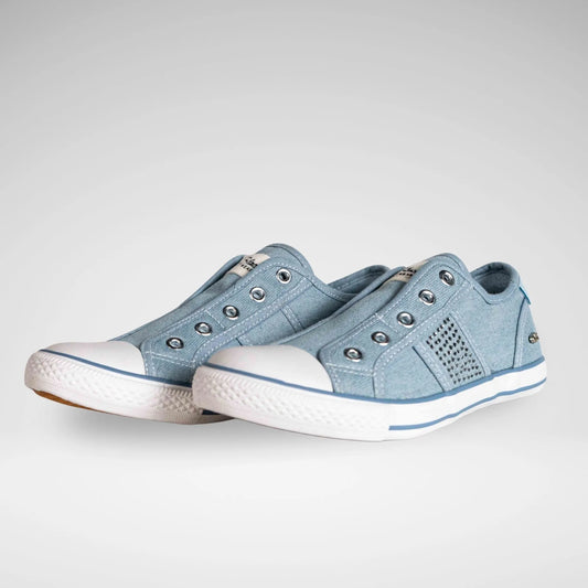 MISS BLACK LC37009002 Jean3 Sneaker Blue 4 Denim