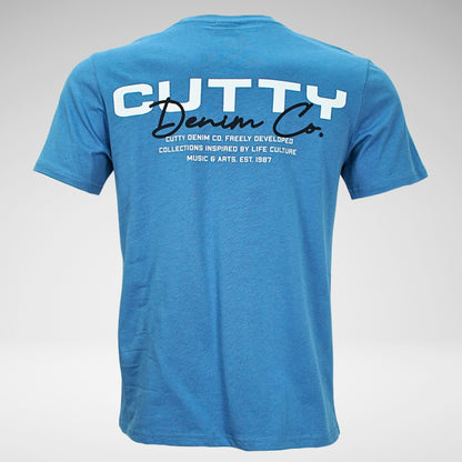 Cutty Denim Tora Men's T-Shirt | Blue