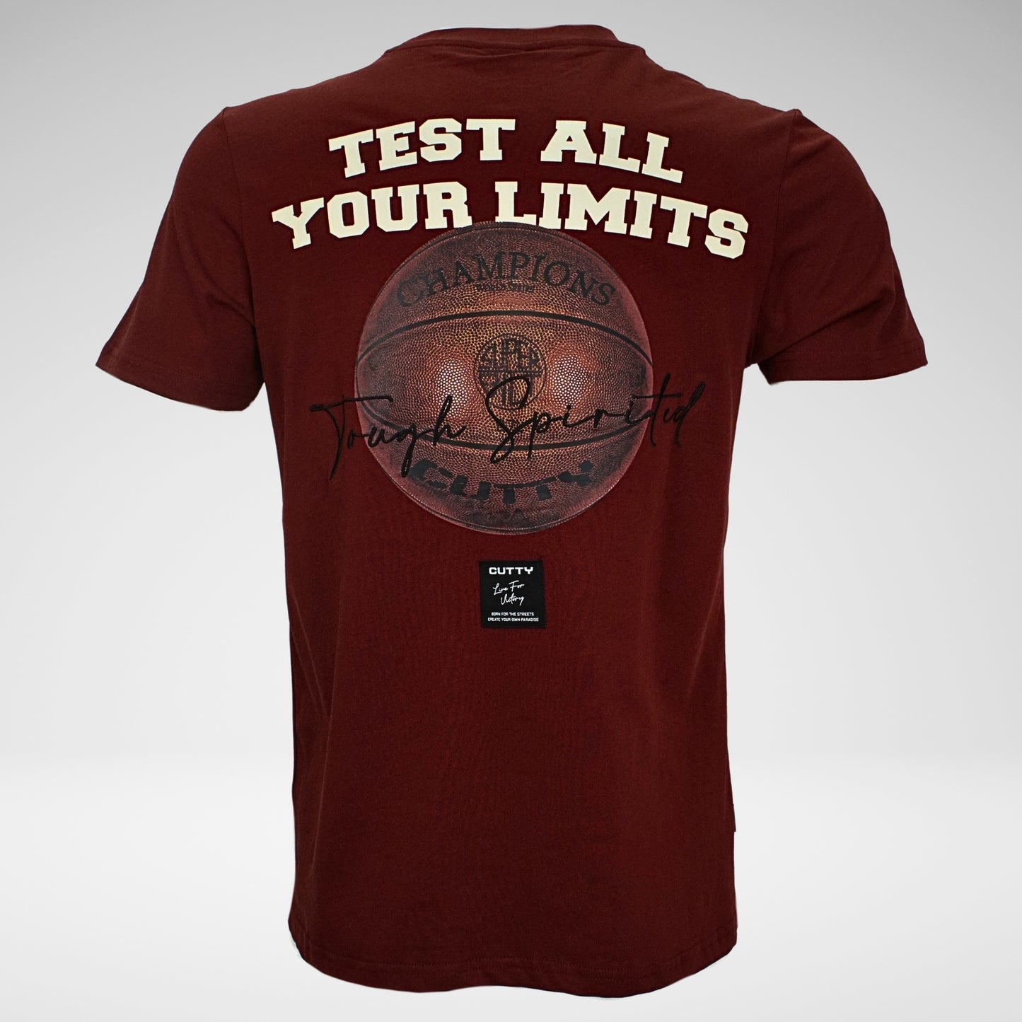 Cutty Champions Limit Men's T-Shirt | Burgundy