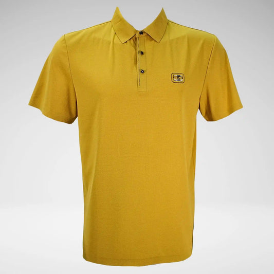 Soviet M Denham Men's Golfer | Mustard