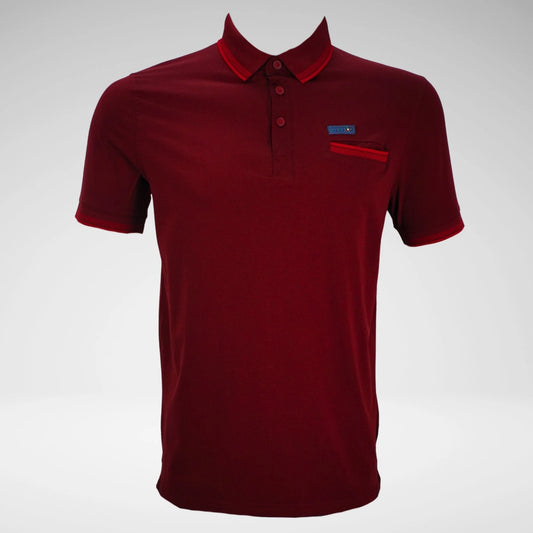 Soviet Sway Men's Golfer | Burgundy