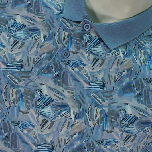 Carlo Caducci Alvino Mecerised Golfer | Blue