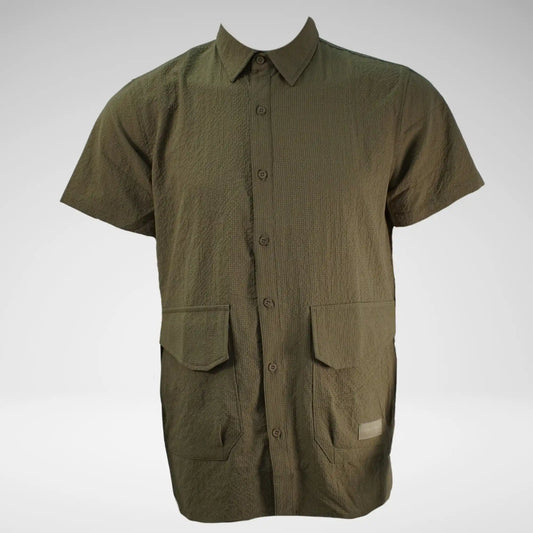 Jonathan D Aby Surface Interest Shirt | Taupe