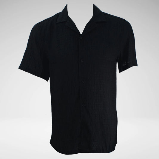 Jonathan D Fabrizi Button Up Shirt | Black