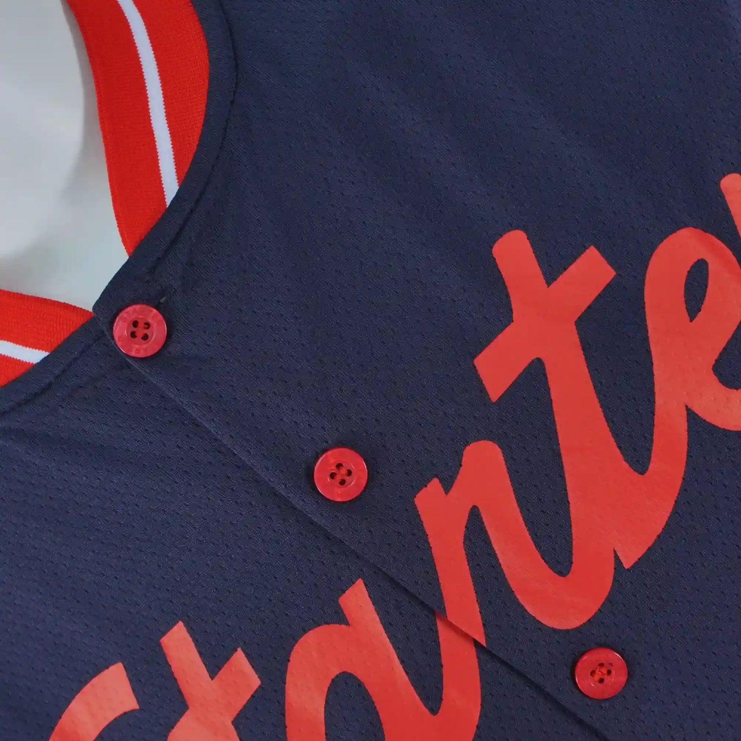 Starter Flynn Baseball Shirt | Navy/Red