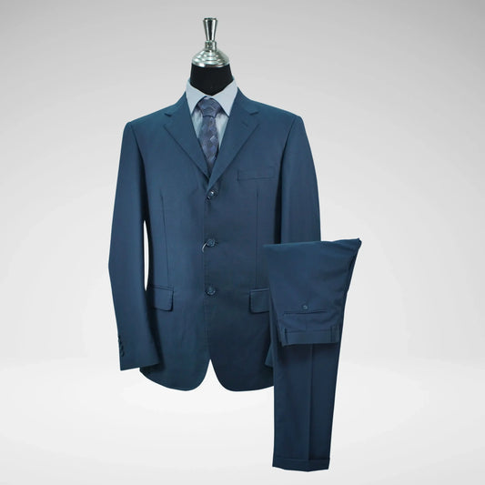 Navada 3 Button Suit | Blue