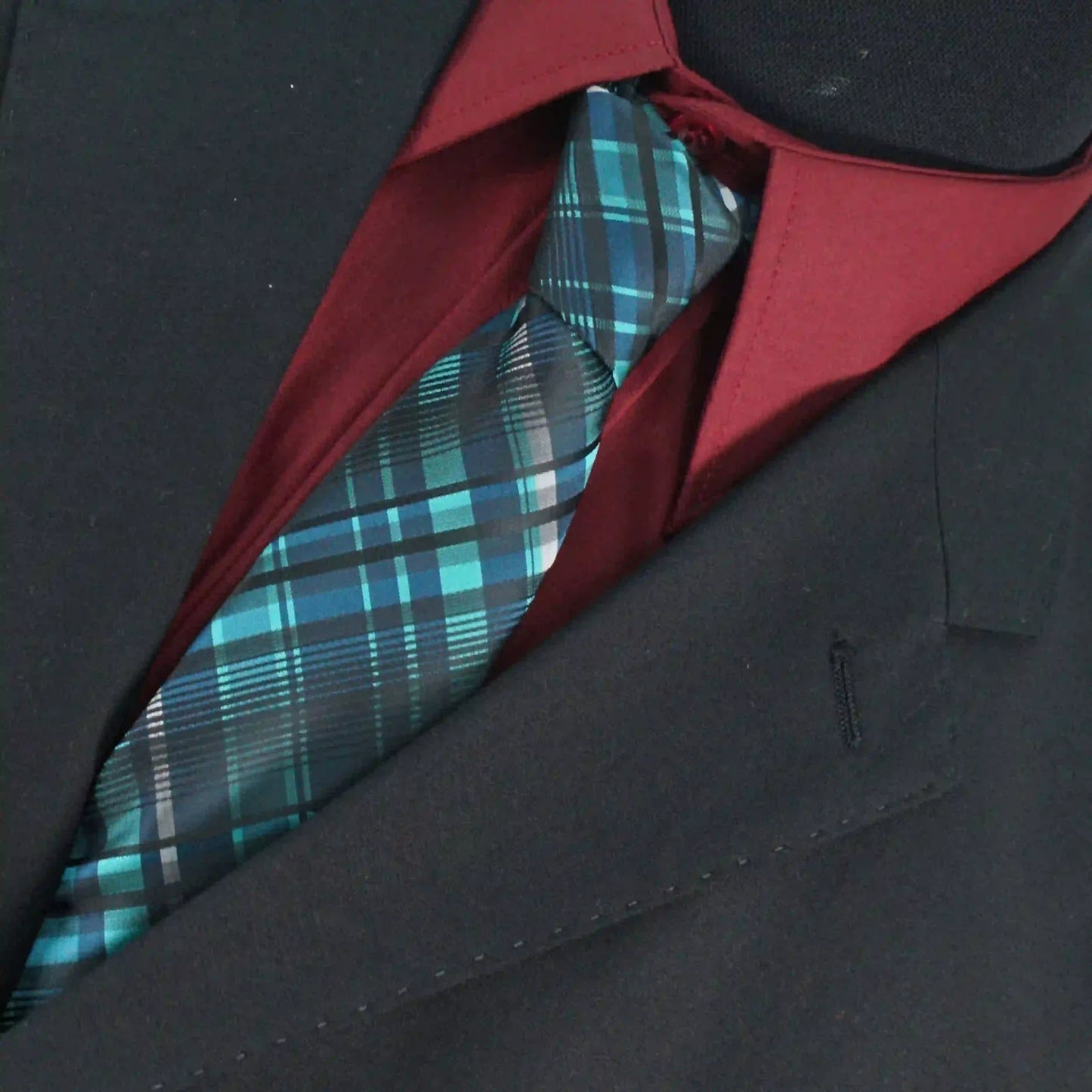 Navada 3 Button Suit | Black