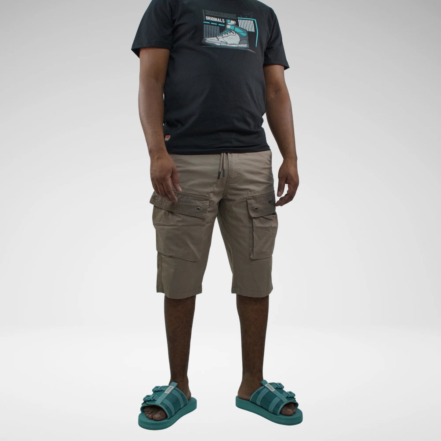 SOVIET CAUTION SHORTS | TAUPE