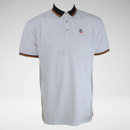 KG Plain Men's Golfer | White