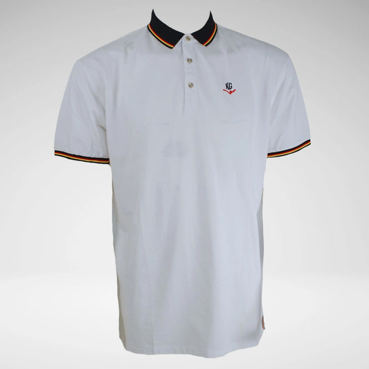 KG Plain Men's Golfer | White