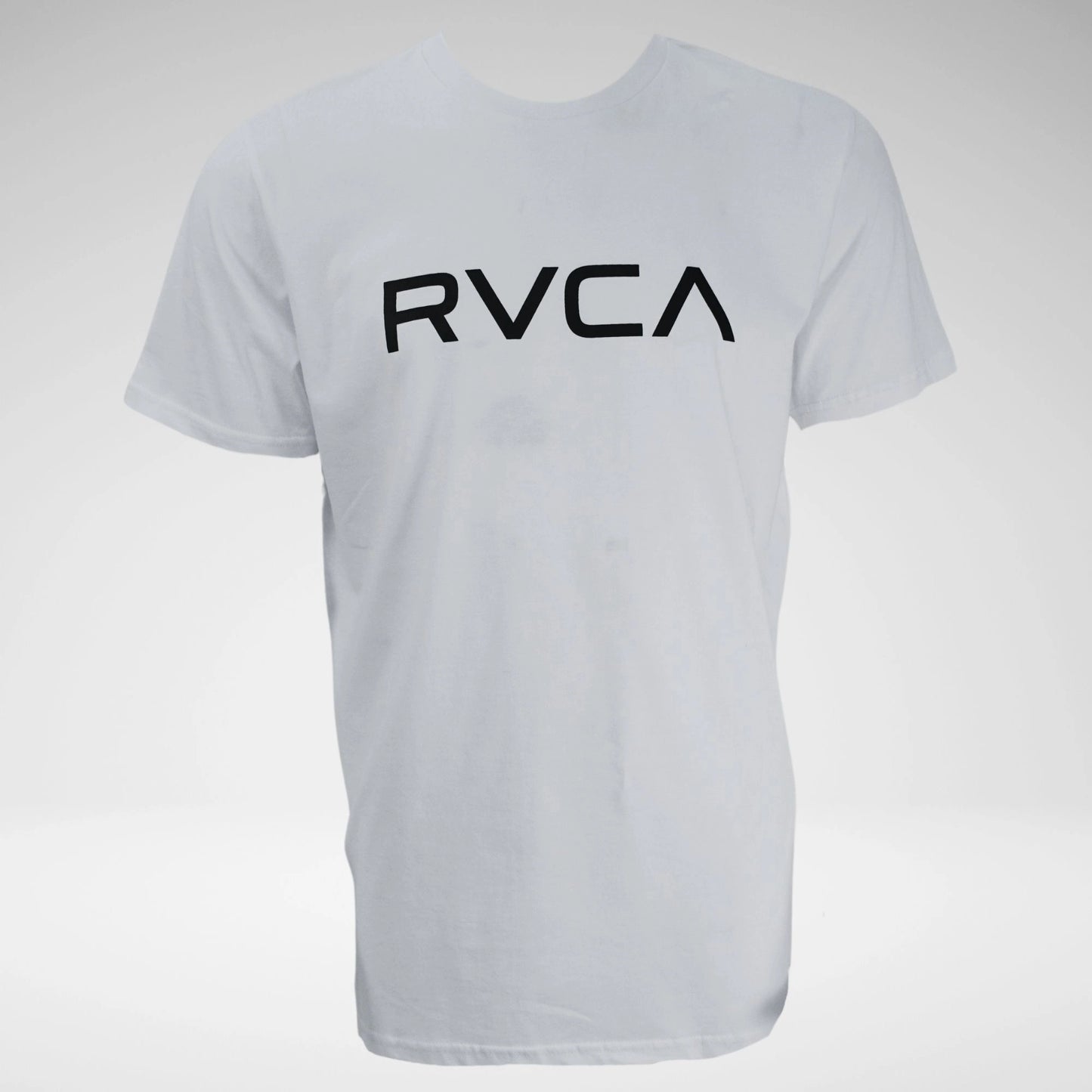 Big RVCA Men's Short Sleeve T-Shirt | White/Black