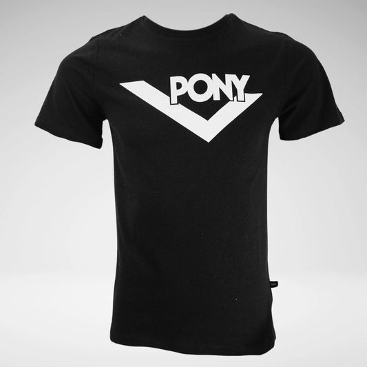 Pony Basic Logo T-Shirt | Black