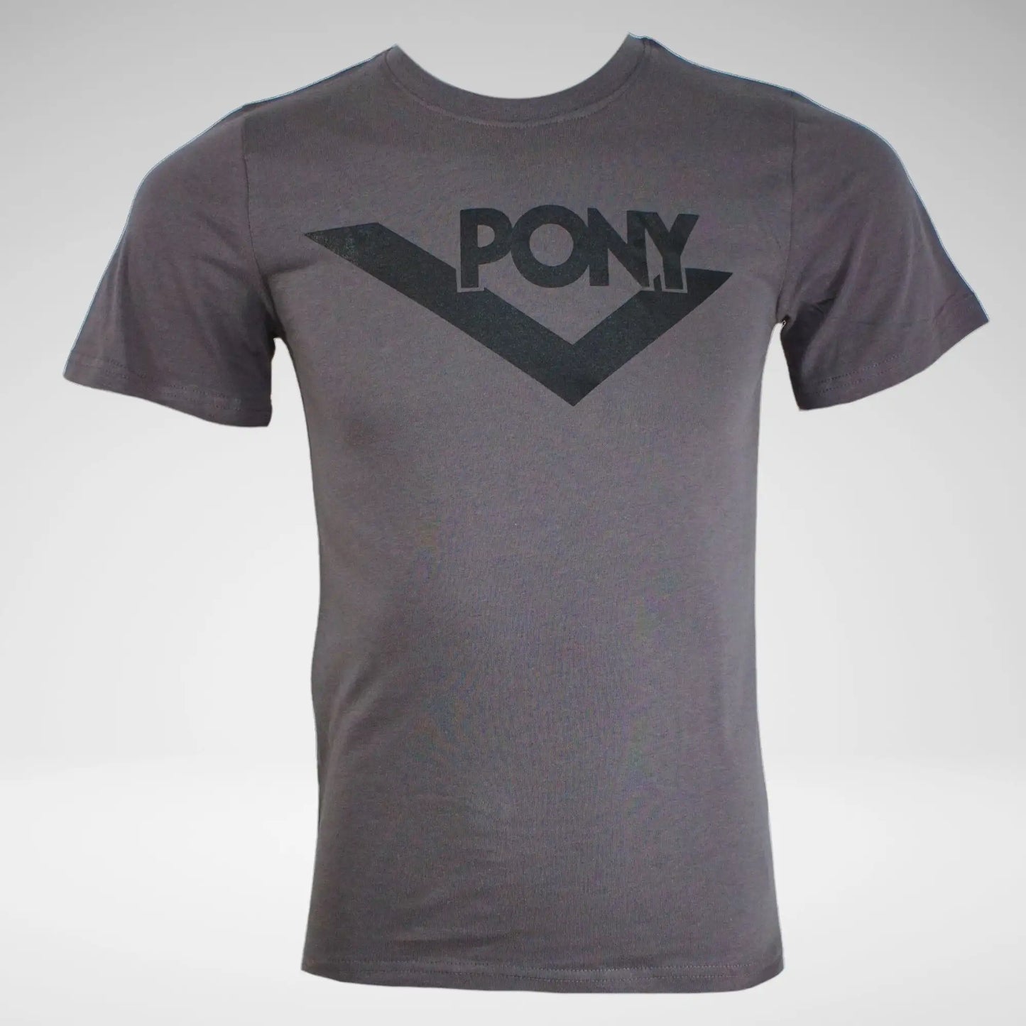 Pony Basic Logo T-Shirt | Charcoal
