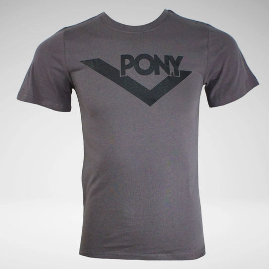 Pony Basic Logo T-Shirt | Charcoal