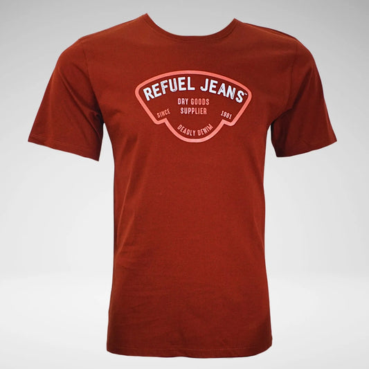 Refuel Jeans T-Shirt | Red