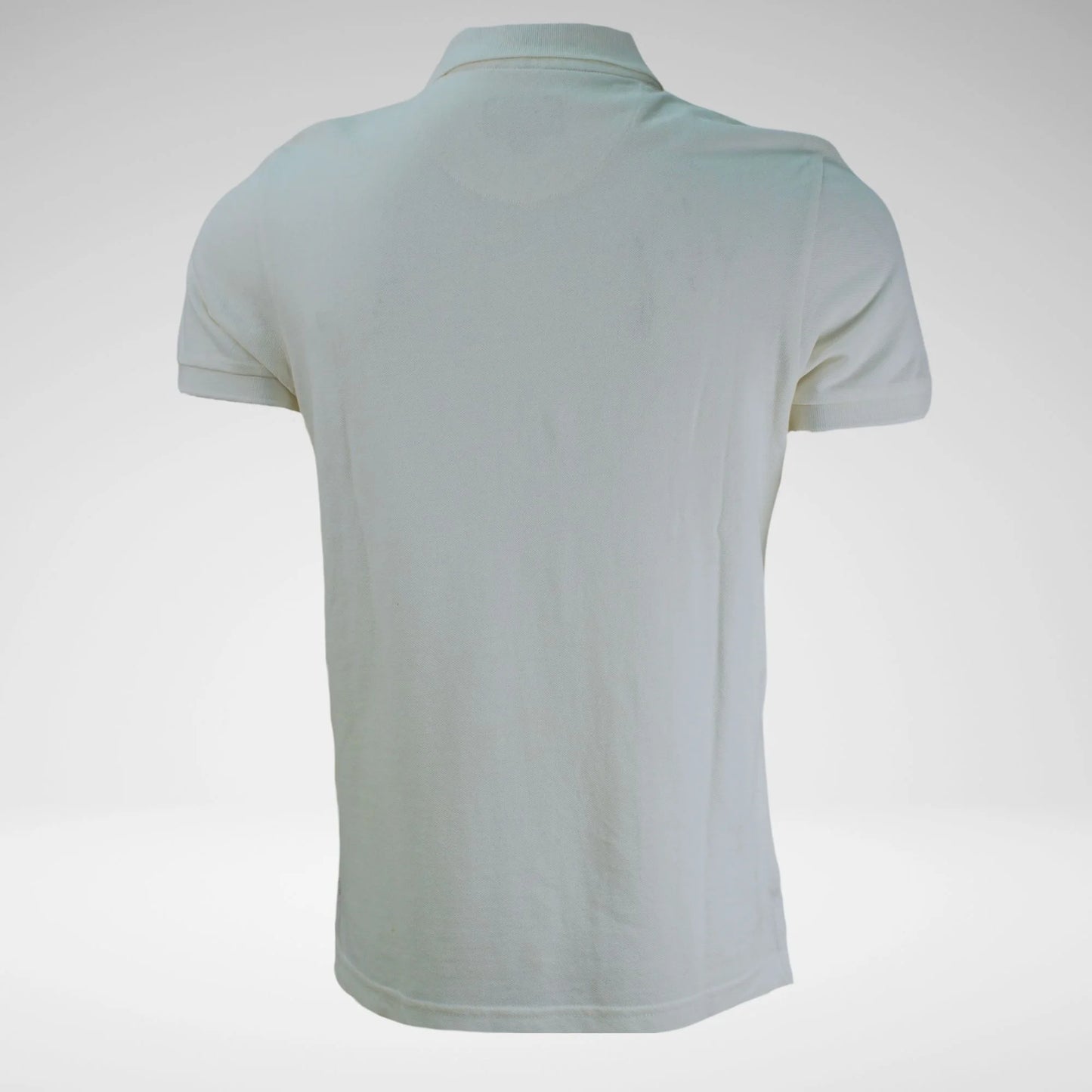 USPA Denim Polo Men's T-Shirt | White