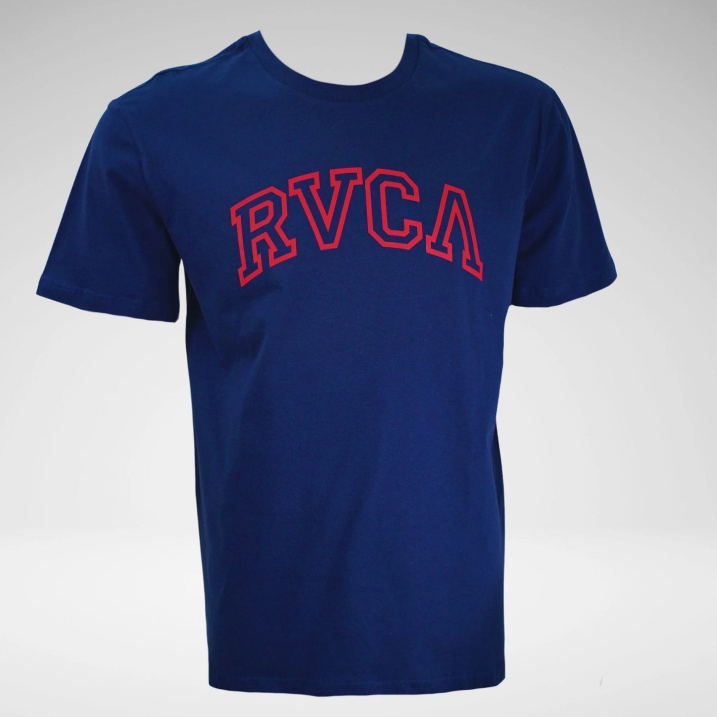 RVCA Arched Marine Short Sleeve T-Shirt | Navy