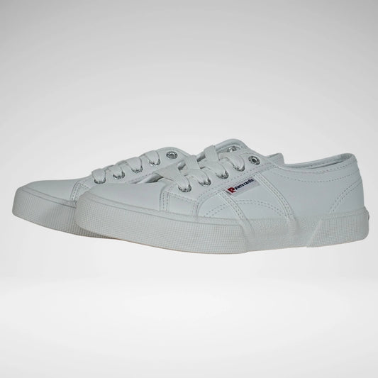 Pierre Cardin Calais Sneaker | White Mono