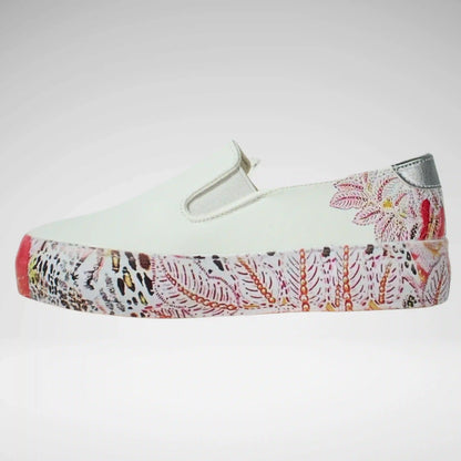 Pierre Cardin Jungle 3 Sneaker | White Multi
