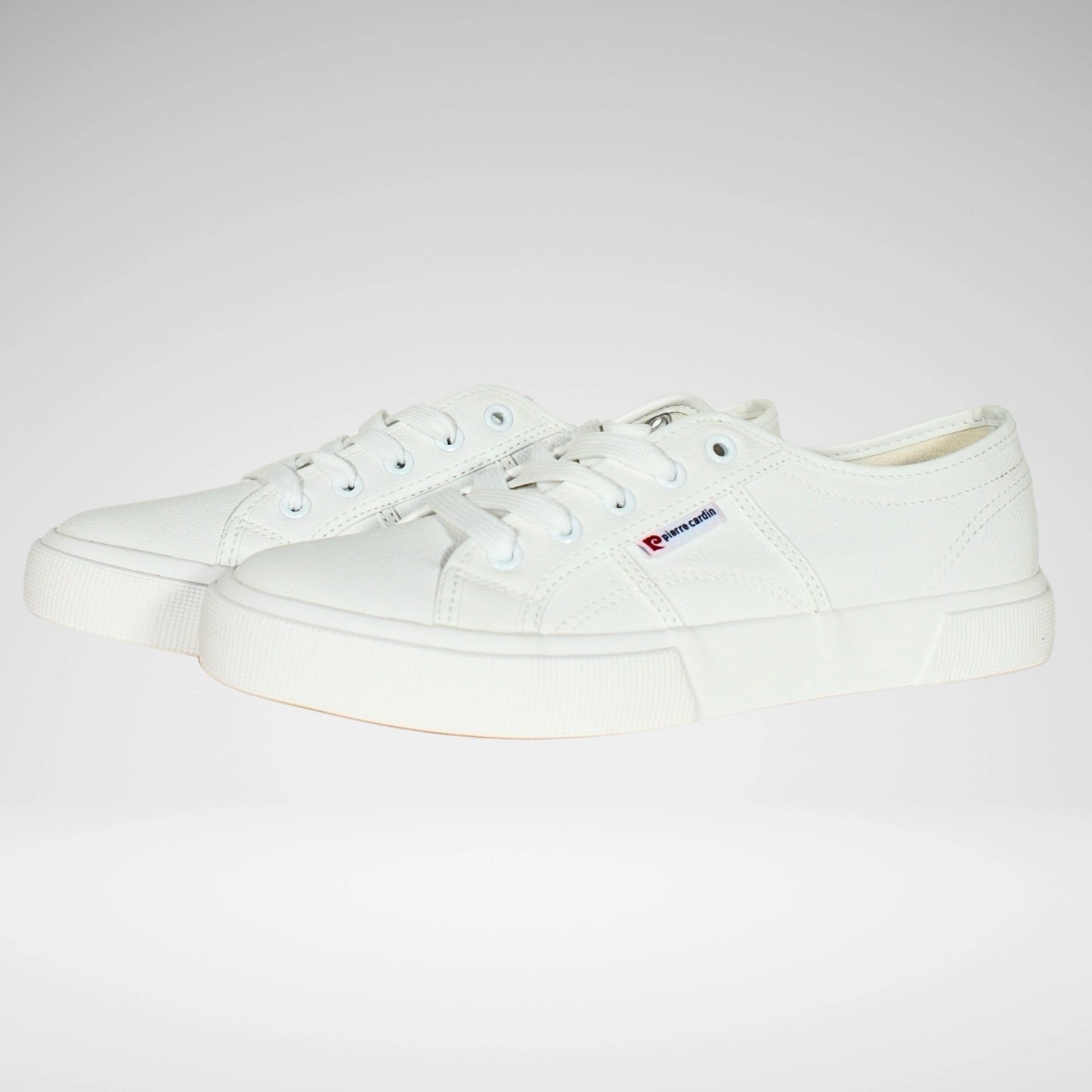 PIERRE CARDIN JUSTIN CASUAL LACE UP | WHITE