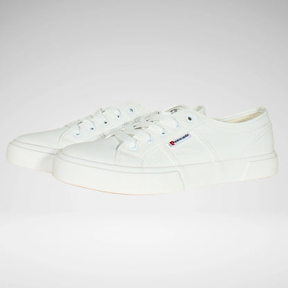 PIERRE CARDIN JUSTIN CASUAL LACE UP | WHITE