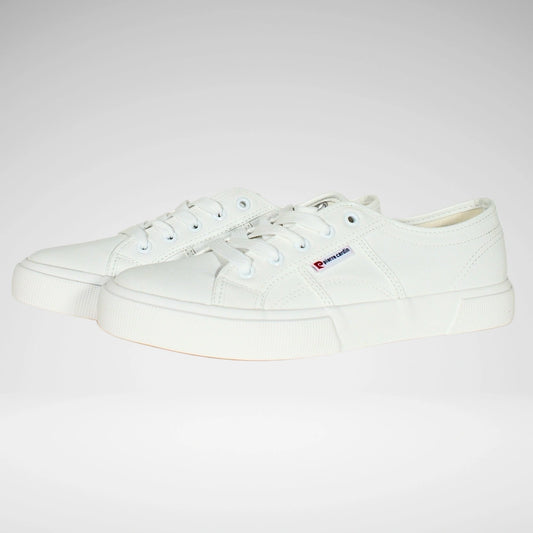 PIERRE CARDIN JUSTIN CASUAL LACE UP | WHITE