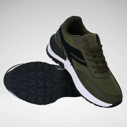 Pierre Cardin Kolten Sneaker | Olive/Black