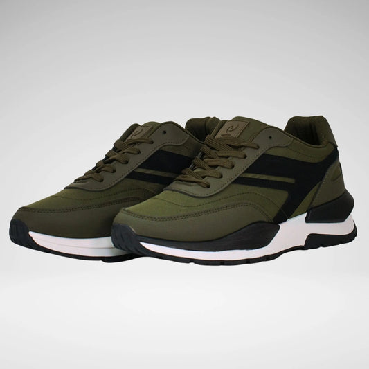 Pierre Cardin Kolten Sneaker | Olive/Black