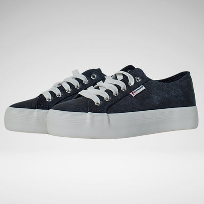 Pierre Cardin Sandrine Sneaker | Navy/White