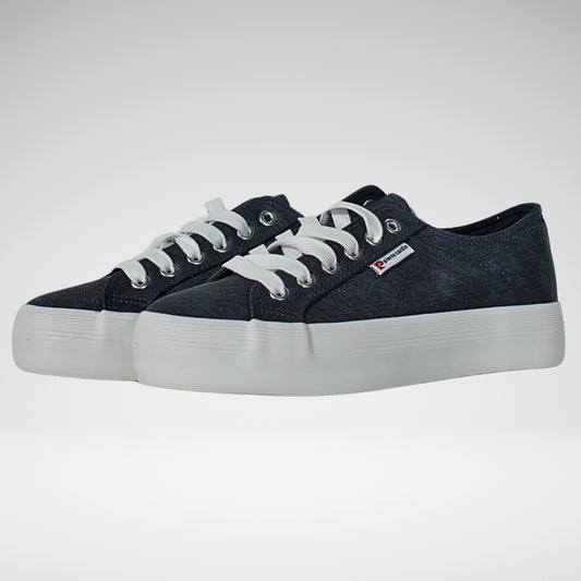 Pierre Cardin Sandrine Sneaker | Navy/White