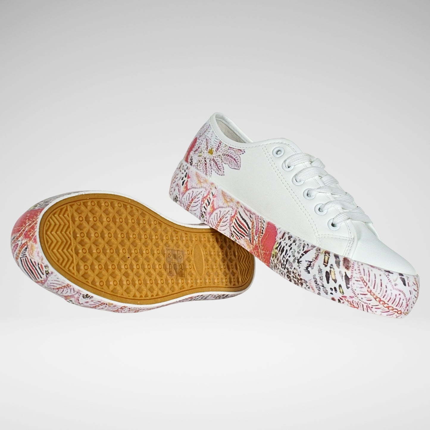 Pierre Cardin Jungle Sneaker | White Multi