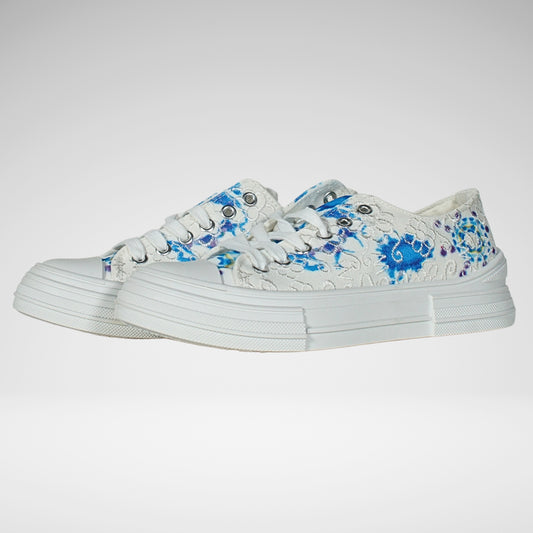 Pierre Cardin Anglaise Sneaker | Blue Multi