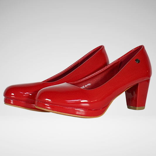 Pierre Cardin Milly Formal Shoe | Red