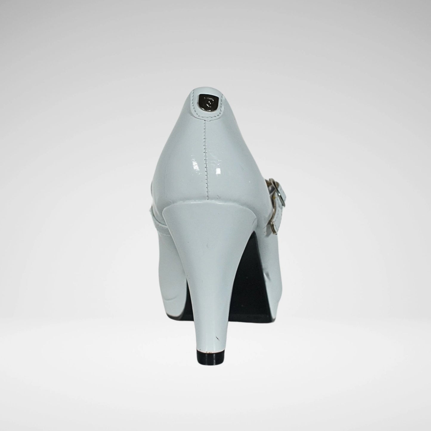 PIERRE CARDIN LIANE 3 PATENT SHOE | WHITE